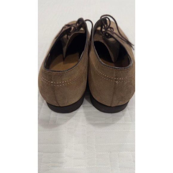 Hush Puppies Mens Brown Suede Derby Shoes Lace Up Moc Toe Size 13 main image 9